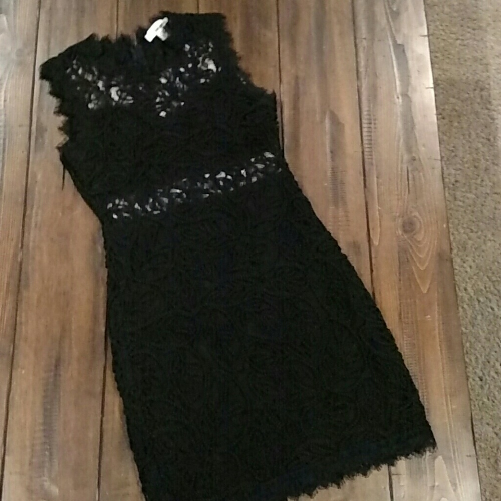 GORGEOUS Lace & Sheer Dress